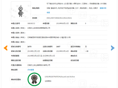 堃  9类   图形商标图2